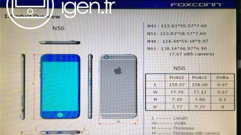 iPhone 6: Fotos zeigen angebliche Spezifikationen der Kamera, Gewicht und Akku-Kapazität (1)
