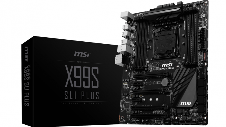 MSI zeigt X99S SLI Plus: M.2 x4 und SATA-Express, offenbar kein USB 3.1