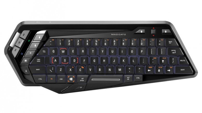 Mad Catz Strike M: Kabellose Multimediatastatur für Windows, Mac, iOS und Android (1)
