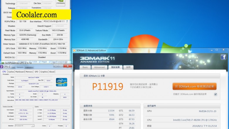 Nvidia Maxwell: Angeblich Spezifikationen zur GTX 870, + 18 % zur GTX 770 im 3DMark 11 (2)