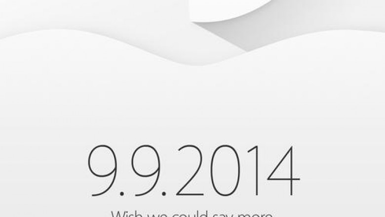 Mit diesem Bild lädt Apple zu einer Veranstaltung am 9. September 2014 ein.