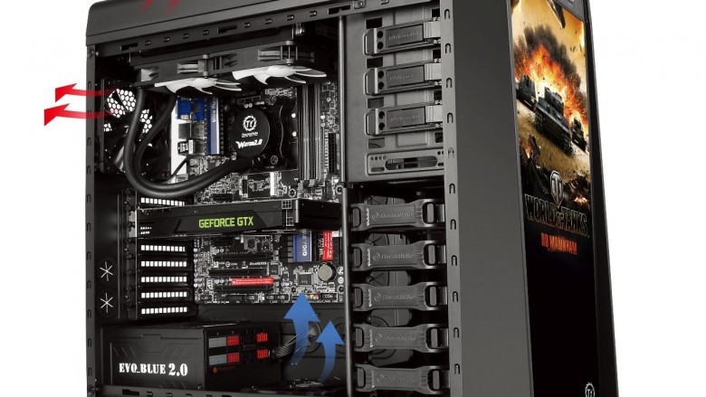 Gehäuse: Thermaltake Urban S71 World of Tanks Edition vorgestellt (2)