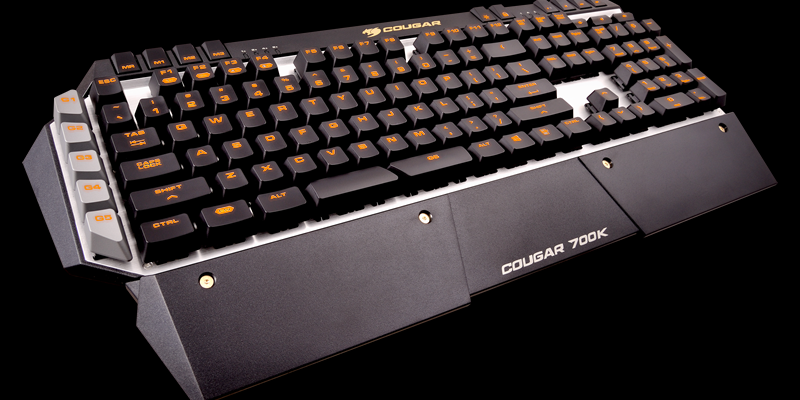 Cougar 700K: Mechanisches Gaming-Keyboard mit Aluminium-Struktur vorgestellt