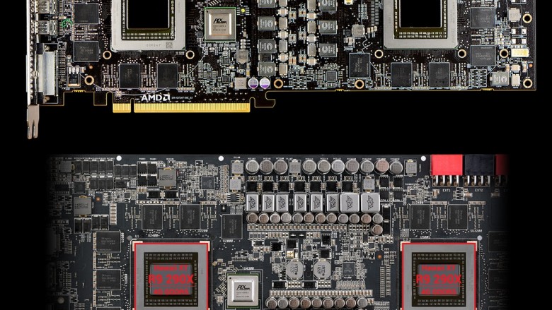Asus Ares III (unten) vs. Referenzplatine (oben)