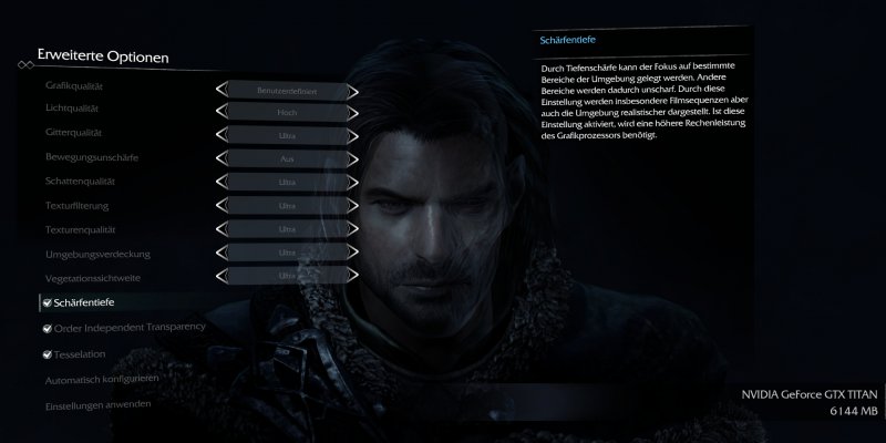 Speicherfresse: Shadow of Mordor