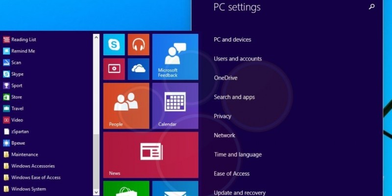Windows 9 Startmenü und mehr: Screenshots aus der Threshold Technical Preview