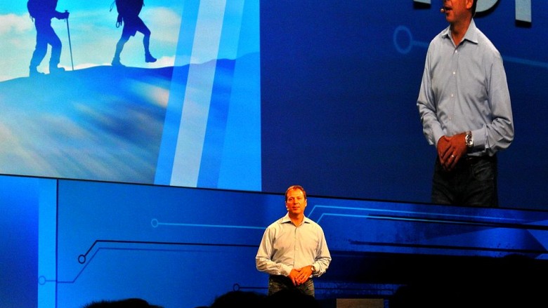 Intel-SVP Kirk Skaugen hatte die Ehre, die Skylake-Demo-Premiere zu zelebieren und war nach eigenen Worten "extatisch".