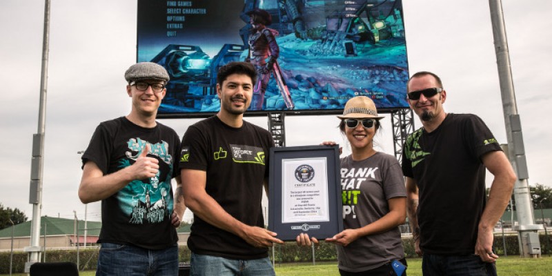 Weltrekord mit GTX 980 SLI: Nvidia lässt Spieler auf 12 Millionen USD teuren 4k-Display zocken