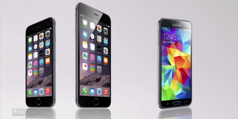 Apple iPhone 6: Vergleich des neuen Apple-Smartphones mit dem Samsung-Flaggschiff Galaxy S5