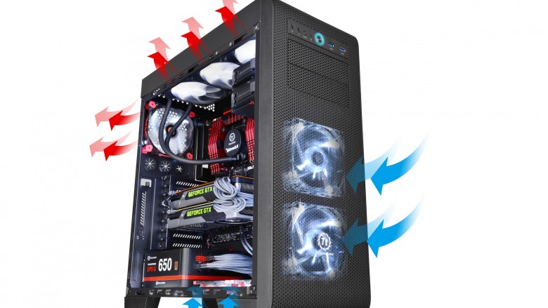 Thermaltake Core V41: Kunststofflastiger Midi-Tower mit modularem Innenaufbau (12)