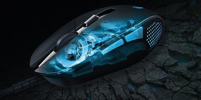 Logitech G302 Daedalus Prime: Leichte Mau mit Metallfedersystem (7)