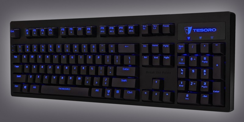Tesoro Excalibur LED/RGB: Mechanische Tastatur mit (RGB-)Hintergrundbeleuchtung (1)