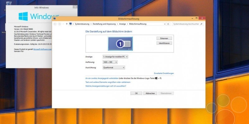 Windows 10: Upgrade von Testversion auf finale Ausgabe in Aussicht gestellt