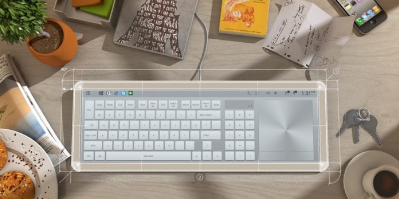 101 Touch: Berührungsempfindliche Tastatur nach Star Trek-Art auf Kickstarter. (13)