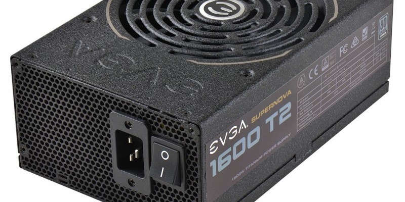 EVGA Supernova 1600 T2: Power-Netzteil mit 1.600 Watt Leistung (3)