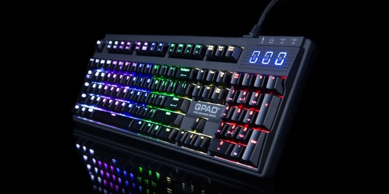 Qpad MK-90: mechanische High-End-Tastatur mit RGB-Beleuchtung vorgestellt