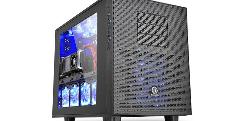 Stapelbar: Thermaltake präsentiert Cube-Gehäuse - Core X1, Core X2 und Core X9 (15)