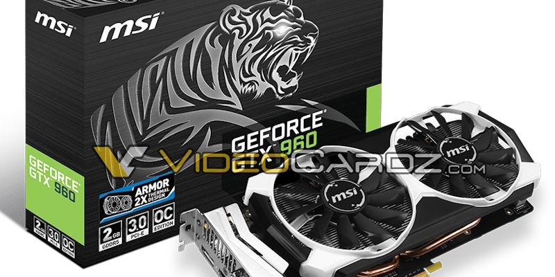 Update: MSI Geforce GTX 960 OC