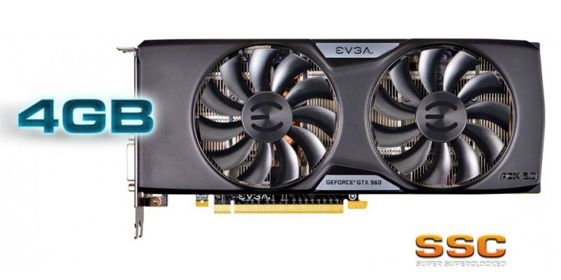 GTX 960 mit 4 GiByte: Custom-Designs von Asus, EVGA, Gigabyte und Inno3D