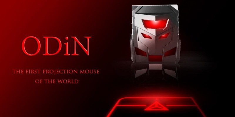 Odin auf Kickstarter: "Weltweit erste Projektor-Maus" (1)