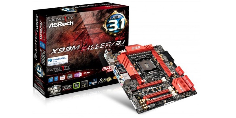 Asrock Fatal1ty X99M Killer/3.1: 2011-3-Mainboard mit USB 3.1 und OC-Sockel (4)