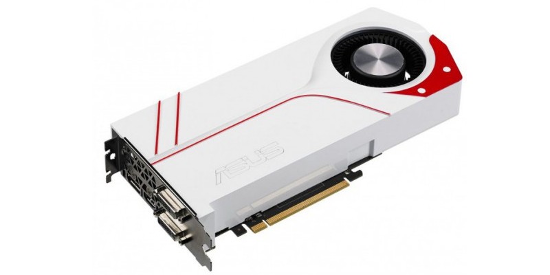 Asus GTX 970 Turbo: Weißes Custom-Design mit Radiallüfter