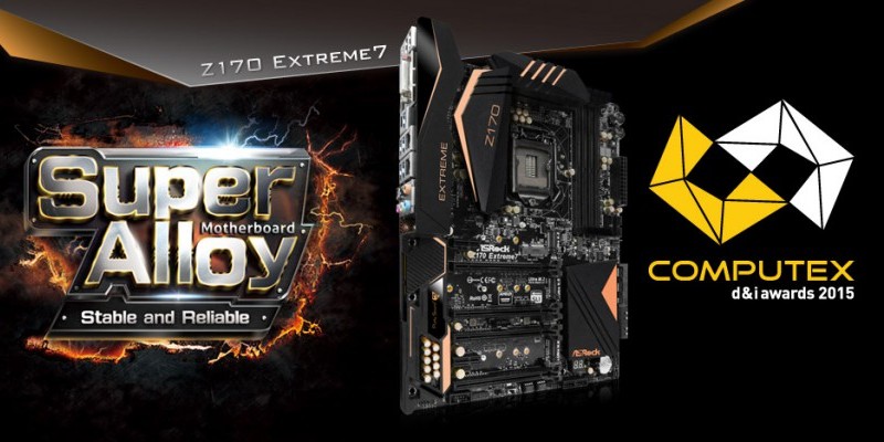 Intel Skylake: Asrock zeigt Z170-Mainboards mit drei Ultra-M.2-Ports auf Computex