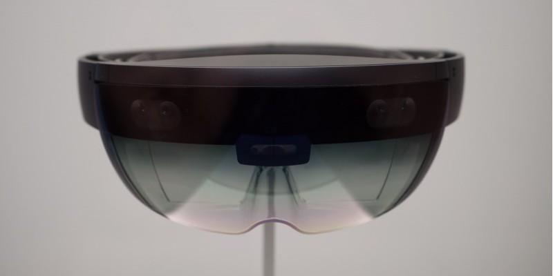Microsoft Hololens macht auch als Prototyp in einer Demo bereits einen guten Eindruck.