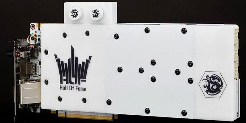 KFA2 GTX 980 Ti HOF LCE: Wassergekühltes Custom-Design komplett in Weiß (1)