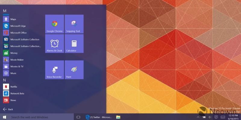 Windows 10: Geleakte Build 10147 mit überarbeiteter Optik und neuen Funktionen
