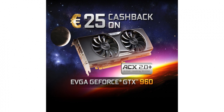 EVGA 25€ Cashback bis zum 2. August