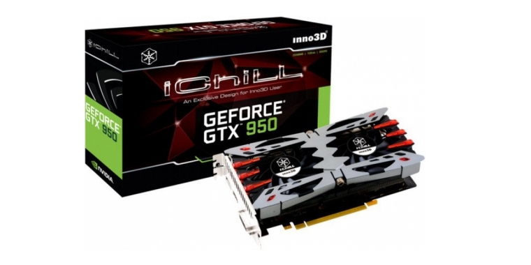 Inno3D iChill Geforce GTX 950 X2 Air Boss Ultra