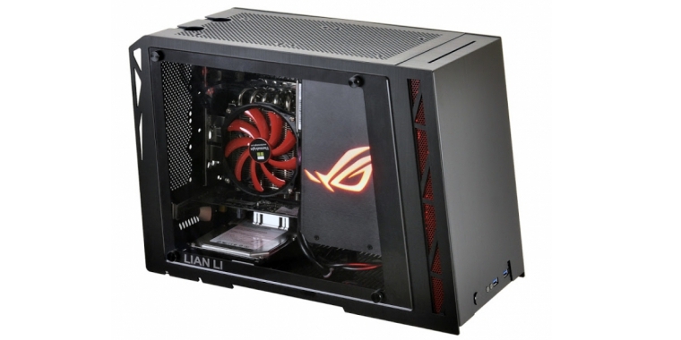 Lian Li PC-Q17: Mini-ITX-Gehäuse aus Asus' Republic of Gamers (21)