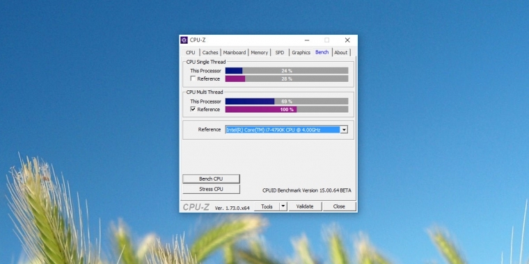 CPU-Z Benchmark