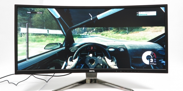 Benq XR3501: Rennspieltauglichkeit bestätigt