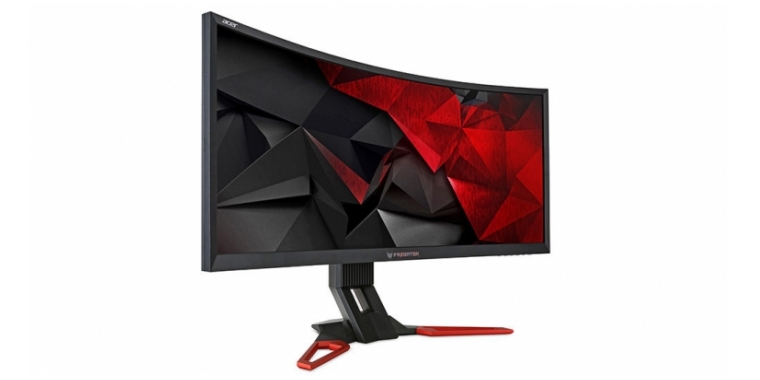 Das Geschäft mit Gaming-Monitoren boomt - im Bild ein Modell von Acer - und auch Corsair möchte in Zukunft wohl eine Scheibe vom Erfolg abhaben.