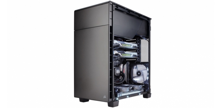 Carbide 600C, 600Q: Corsair setzt auf gedrehte Mainboards (1)