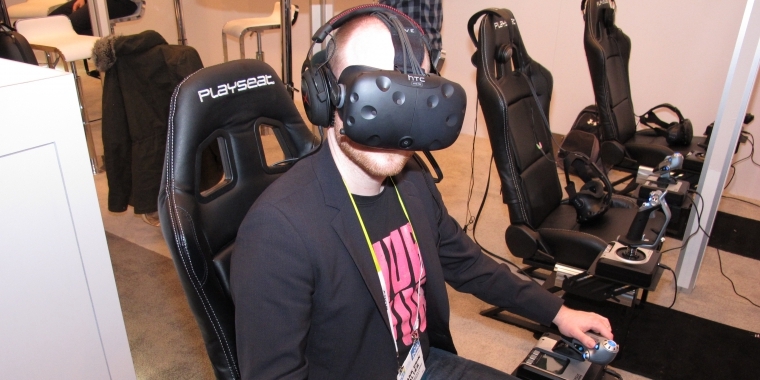 Was ein VR-Spieler erlebt, lässt sich durch Screenshots kaum wiedergeben.