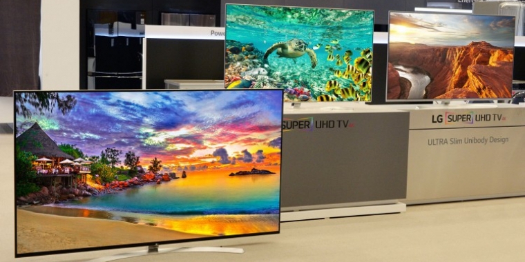 LG auf der CES 2016: 4K- und 8K-TVs mit HDR
