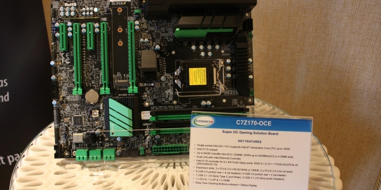 CES 2016: Neues Overclocking-Mainboard von Supermicro mit High-End-Ambitionen (7)
