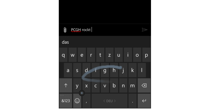 Microsofts mobile Tastatur könnte es auch bald für Windows 10 geben.