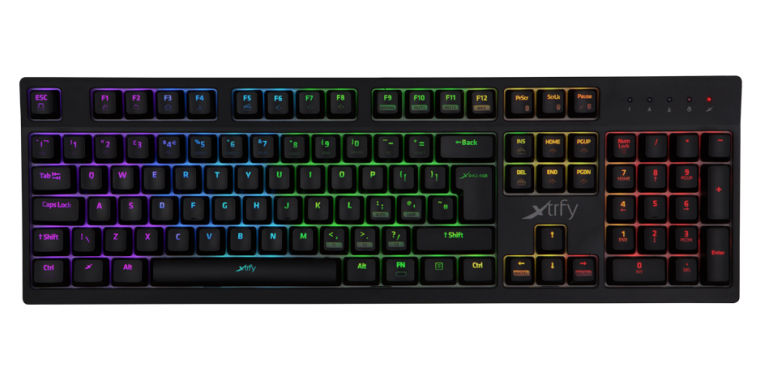 Xtrfy K2: Minimalistische Spielertastatur mit RGB-Beleuchtung (10)