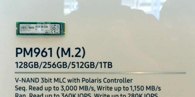 SSD mit NVMe: Samsung stellt nachfolger für SM951 und PM951 vor