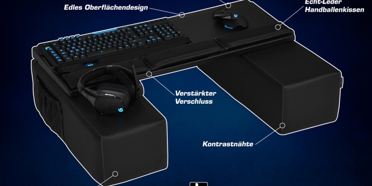 Couchmaster Pro+ - bequemes Spielen am PC auch auf der Couch