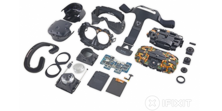 HTC Vive: Laut Ifixit größtenteils gut reparierbar (3)