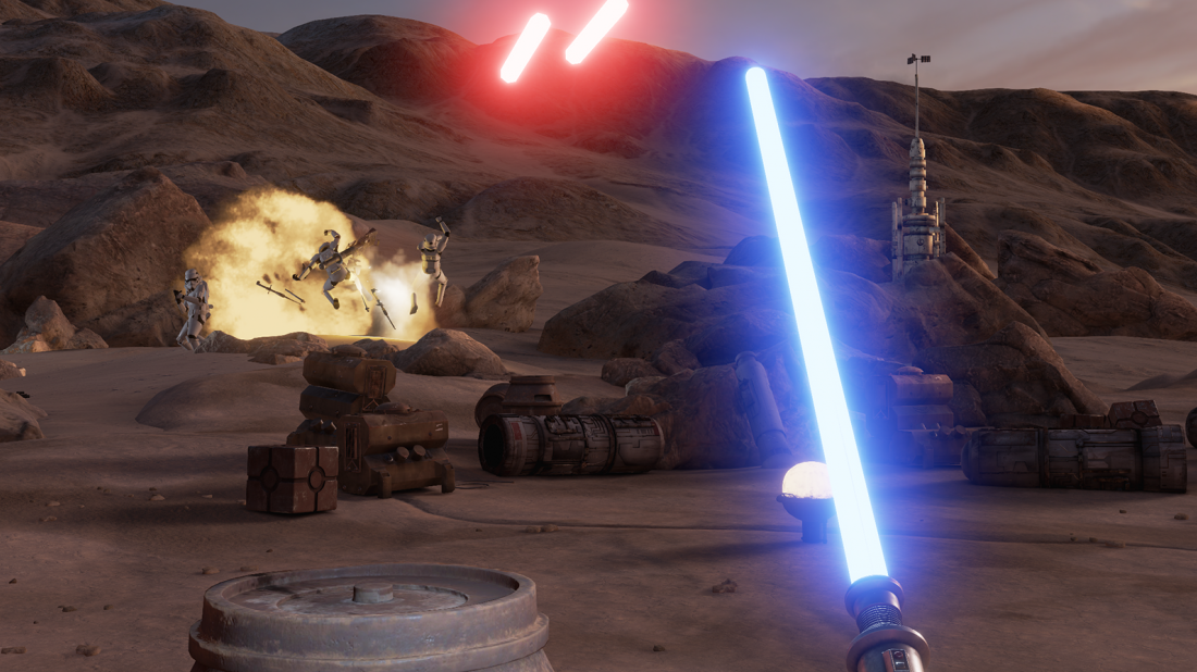 Dinos, Orks und Jedi-Ritter in VR: Aliasing ist wirklich schlecht für das Spielerlebnis
