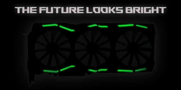 Asus Geforce GTX 1080: ROG-Kanäle teasern Custom-Design mit drei Lüftern