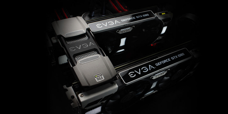 Für Geforce GTX 1080 und GTX 1070: EVGA Pro SLI-Brücke HB (5)