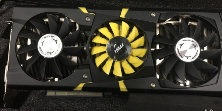 MSI RX 480 Lightning: Mutmaßliches Bild deutet Übertaktungsfreudigkeit an. (2)