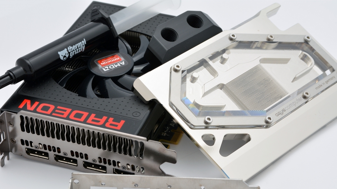 AMD Radeon R9 Nano optimiert: Dank Wasserkühlung wird die Mini-Karte zum Effizienzwunder